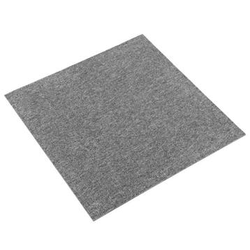 vidaXL Tapijt 20 st Grijs 50 x 50 cm 100% Polypropyleen, Verzenden, Nieuw, Grijs