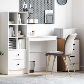 vidaXL Bureau Wit 70 x 40 x 76 cm, Verzenden, Nieuw