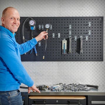 Datona Basis set haken voor gereedschapsbord - 10 cm -, Ophalen of Verzenden, Nieuw