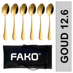 Fako Bijoux - Theelepel / Koffielepel Classic - 12cm - Goud, Verzenden, Nieuw