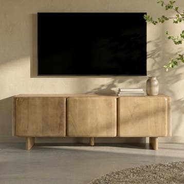 *WOONWINKEL* Tv-meubel Gebleekt Eiken 160 Cm, Verzenden, Nieuw