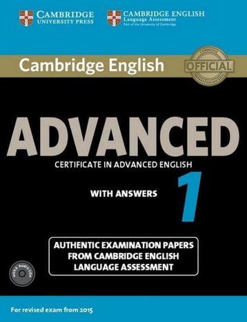 Cambridge English Adv 1 for Revised Exam from 2015 students, Boeken, Verzenden, Gelezen, CELA