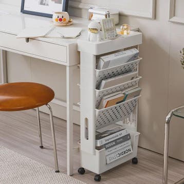 Verrijdbare Opbergtrolley met 5 Lagen - Multifunctioneel Bur, Verzenden, Nieuw