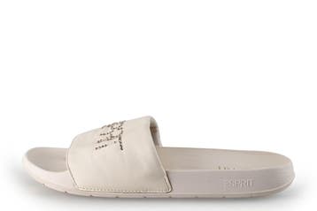 Esprit Slippers in maat 40 Wit, Kleding | Dames, Slippers, Verzenden, Wit, Zo goed als nieuw