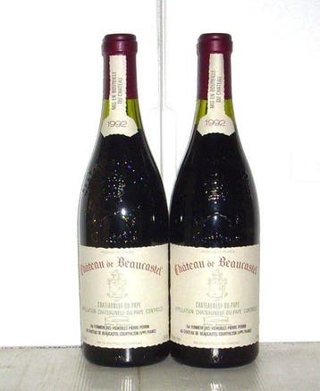 1992 Château de Beaucastel - Châteauneuf-du-Pape - 2 Flessen, Nieuw