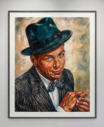 Nguyn V.L (1993) - Francis Albert Sinatra 80 60 cm