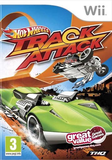 Hot Wheels Track Attack (Nintendo Wii), Verzenden, Gebruikt