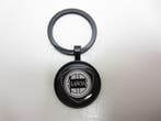 Sleutelhanger Lancia zwart metaal glad rond zwart -NIEUW-, Verzenden, Nieuw