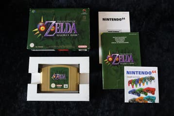 The Legend of Zelda Majoras Mask Nintendo 64 Boxed PAL, Spelcomputers en Games, Games | Nintendo 64, Verzenden, Nieuw
