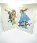 Takehiko Inoue - 2 Book Cut Art (3D Schaduwdoos) - Vagabond, Nieuw