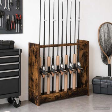 vidaXL Biljartkeu standaard Bewerkt hout 60 x 20 x 57 cm, Verzenden, Nieuw