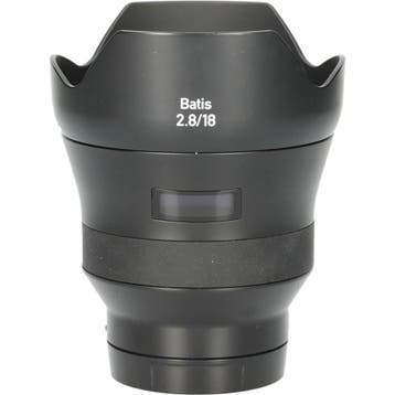 Tweedehands Carl Zeiss Batis 18mm f/2.8 Sony E CM7897, Audio, Tv en Foto, Ophalen of Verzenden, Gebruikt, Groothoeklens