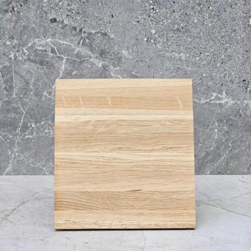 HOCHO Eiken Magnetisch Messenblok – 230x100x230 mm – Voo, Ophalen of Verzenden, Nieuw, Hout, Los bestek