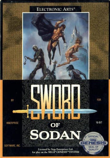 Sword of Soda - Sega Genesis - NTSC (Losse Cassette), Spelcomputers en Games, Ophalen of Verzenden, Zo goed als nieuw