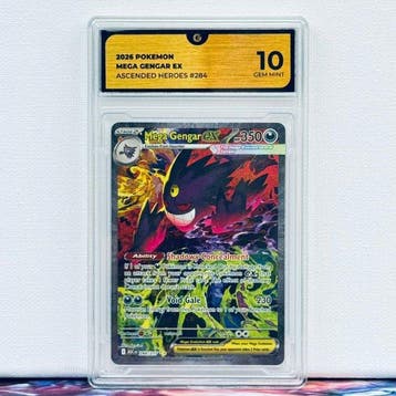 Pokémon Graded card - MEGA GENGAR 284 - Pokémon - GG 10, Nieuw