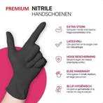 100x Premium Nitril Wegwerp Handschoenen Extra Sterk, Verzenden, Nieuw