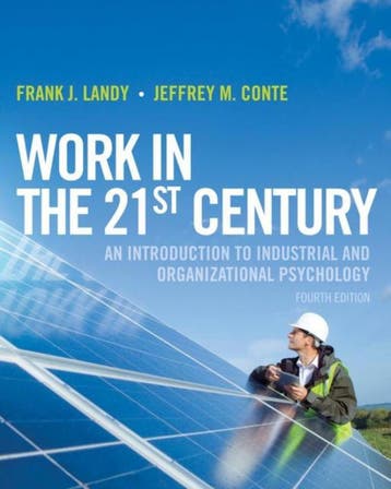 Work in the 21st Century - Frank J. Landy 9781118291207, Verzenden, Zo goed als nieuw, Frank J. Landy