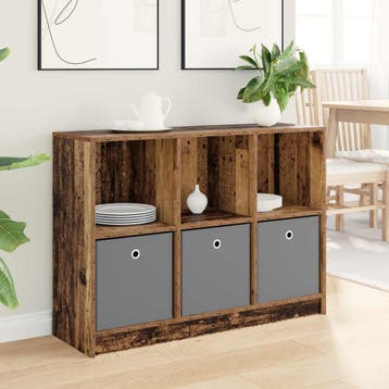 vidaXL Dressoir Oudhout 102 x 32 x 73,5 cm, 100 tot 150 cm, Verzenden, Nieuw, 25 tot 50 cm