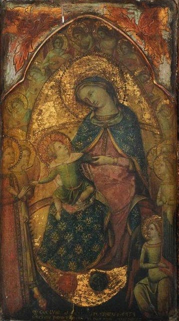 Ecole italienne XVIII siècle (daprès Lorenzo Veneziano) -