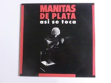 Manitas de Plata - Asi se toca (LP), Ophalen of Verzenden, Zo goed als nieuw