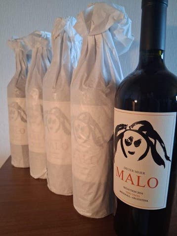 2016 Dieter Meier Malo - Mendoza - 5 Flessen (0.75 liter), Nieuw