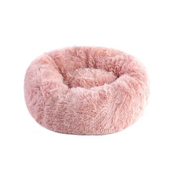 50cm Pluche Hondenmand Kattenmand Fluffy Roze, Verzenden, Nieuw
