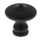 Intersteel knop smeedijzer zwart 25 mm, Verzenden, Nieuw