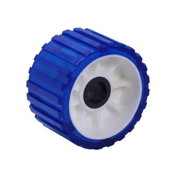 Bootrol / kimrol PVC blauw 128x75mm asgat 26mm KNOTT, Watersport en Boten, Boottrailers, Ophalen of Verzenden, Nieuw