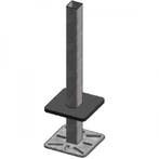 Opbouw standpaal vierkant 80 x 80 mm x 160 cm – 30 x 30 mm, Dieren en Toebehoren, Runderen