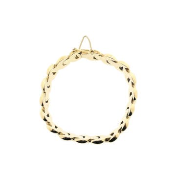 Gouden Bismarck schakelarmband, Ophalen of Verzenden, Gebruikt, Goud, Goud
