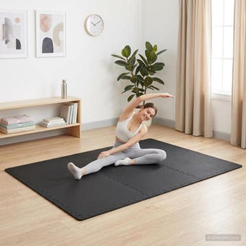 vidaXL Vloermatten 50 st Zwart 18 m² EVA Schuim, Verzenden, Nieuw