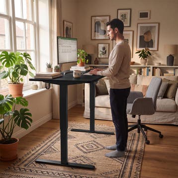 Elektrisch in hoogte verstelbaar bureau Loki, 2 standen, Verzenden, Nieuw