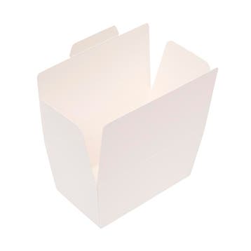 Bonbondoosje Wit Glans -500 gram- 25 stuks, Verzenden, Nieuw