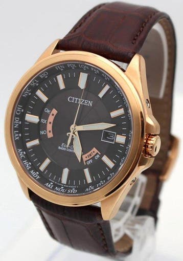 Citizen - Eco-Drive Radio Controlled World Time - Zonder, Nieuw