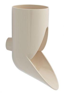 PVC-Ti uitloop beige d100, Ophalen of Verzenden, Nieuw