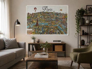 Beaumont Thierry - Paris – Grande manifesto turistico