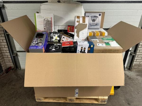 Veiling - Mixpallet retourgoederen van o.a. Amazon en Bol #8, Zakelijke goederen, Partijgoederen en Retail | Partijgoederen