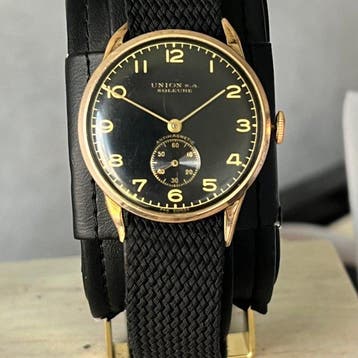 Union S.A. Soleure - Vintage 1945 - Zonder minimumprijs -, Sieraden, Tassen en Uiterlijk, Nieuw