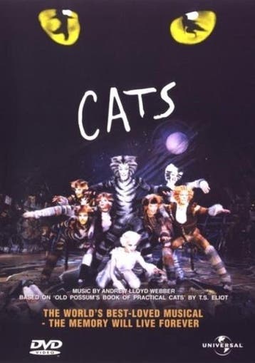 Cats Musical (DVD), Verzenden, Nieuw in verpakking