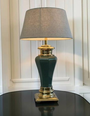 Tafellamp - Prachtige extra grote chique lamp - Gelakt, Nieuw