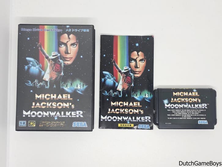 Sega Megadrive - Michael Jacksons Moonwalker - Japan, Spelcomputers en Games, Games | Sega, Gebruikt, Verzenden