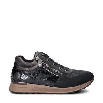 Rieker hoge sneakers voor dames in het Zwart, Verzenden, Zwart, Nieuw, Sneakers of Gympen