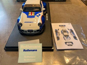 GT Spirit 1:18 - Model raceauto - Porsche 911 RWB Rothmans, Nieuw