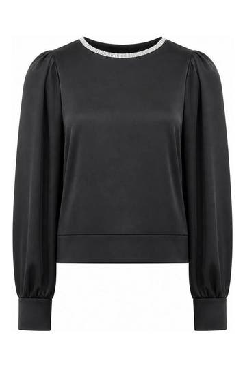 Aaiko Blouse in maat XS Zwart, Aaiko, Verzenden, Zo goed als nieuw, Zwart