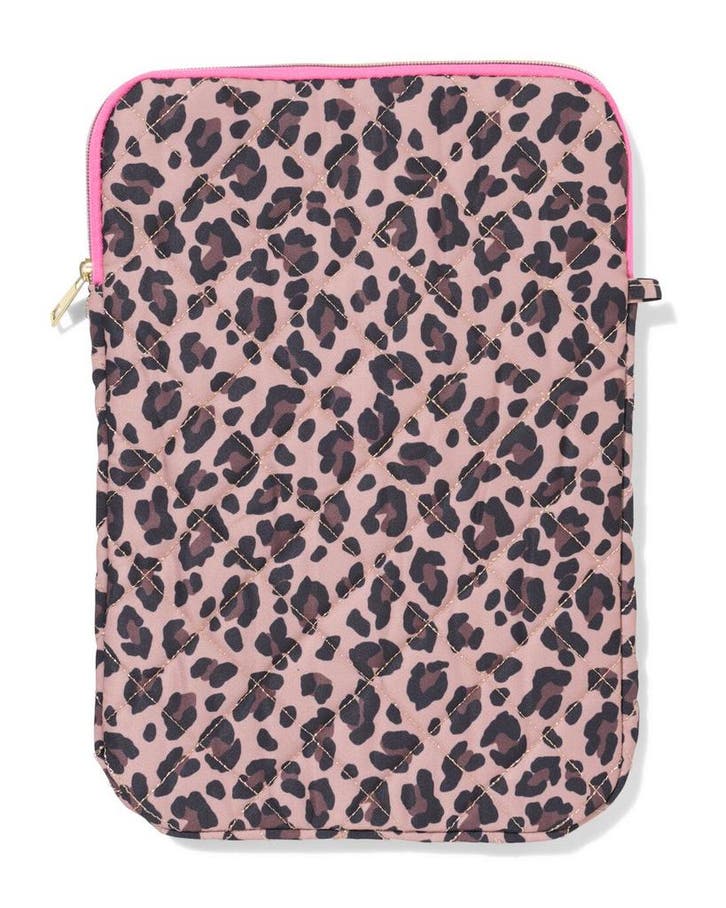 HEMA Laptopsleeve 38x27x2cm luipaard, Computers en Software, Overige Computers en Software, Nieuw, Verzenden