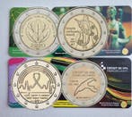 België. 2 Euro 2020/2025 (4 coincards) (Zonder minimumprijs), Postzegels en Munten, Munten | Europa | Niet-Euromunten