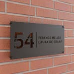 RVS NAAMBORDEN, Tuin en Terras, Tuinwanddecoratie, Verzenden, Nieuw