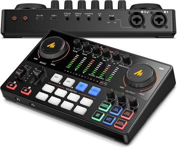 Podcast Mixer met XLR & Bluetooth | Laatste Stuk! | B-Keuze, Muziek en Instrumenten, Mengpanelen, Ophalen of Verzenden, Nieuw
