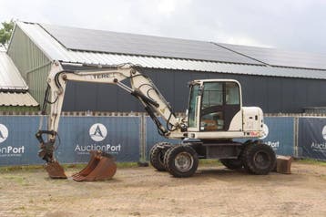 Veiling: Wielgraafmachine Terex TW110 Diesel 75kW 2008, Ophalen, Graafmachine