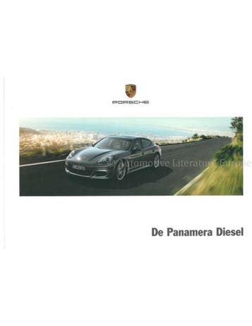 2015 PORSCHE PANAMERA DIESEL HARDCOVER BROCHURE NEDERLANDS, Boeken, Nieuw, Porsche, Author